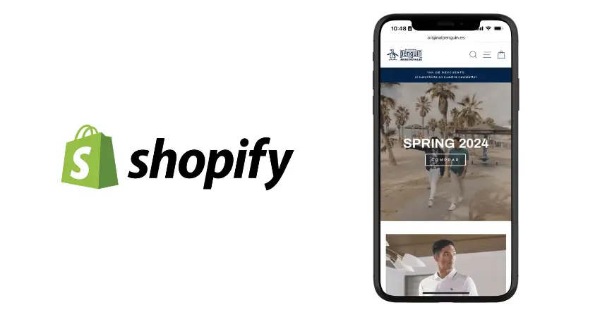Lanzamiento de una marca de ropa de EEUU en España con Shopify