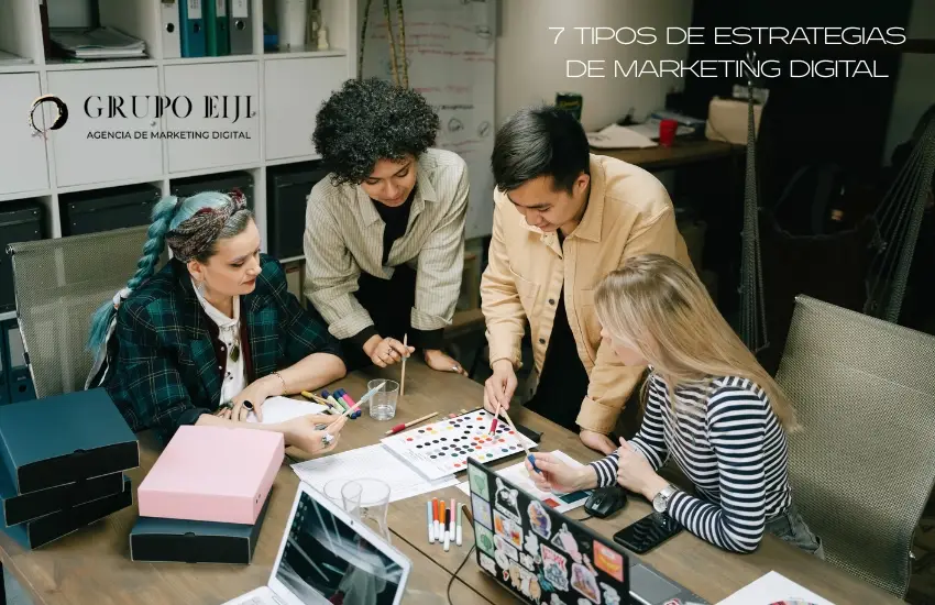 7 tipos de estrategias de marketing digital