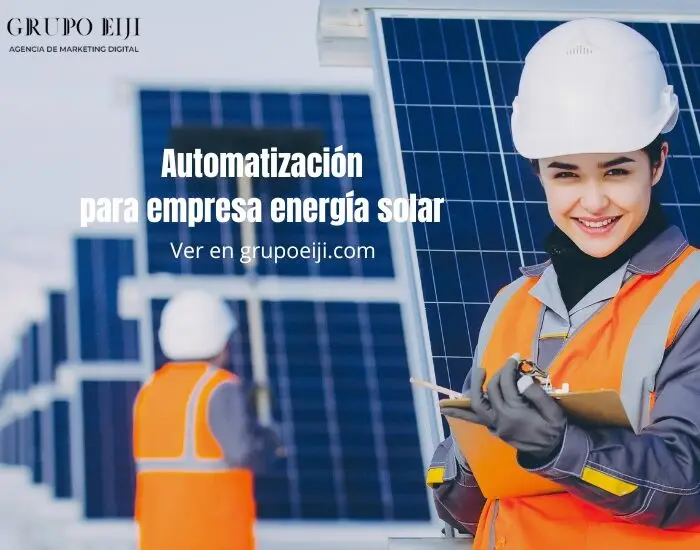 Automatizacion para empresa energia solar